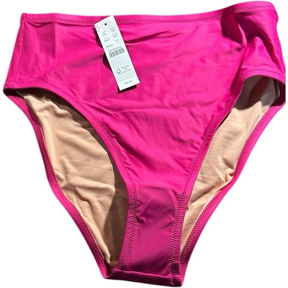 J. CREW Viral Slimming Hallie Full Coverage Bikini Bottoms Size Medium - Picture 3 of 5